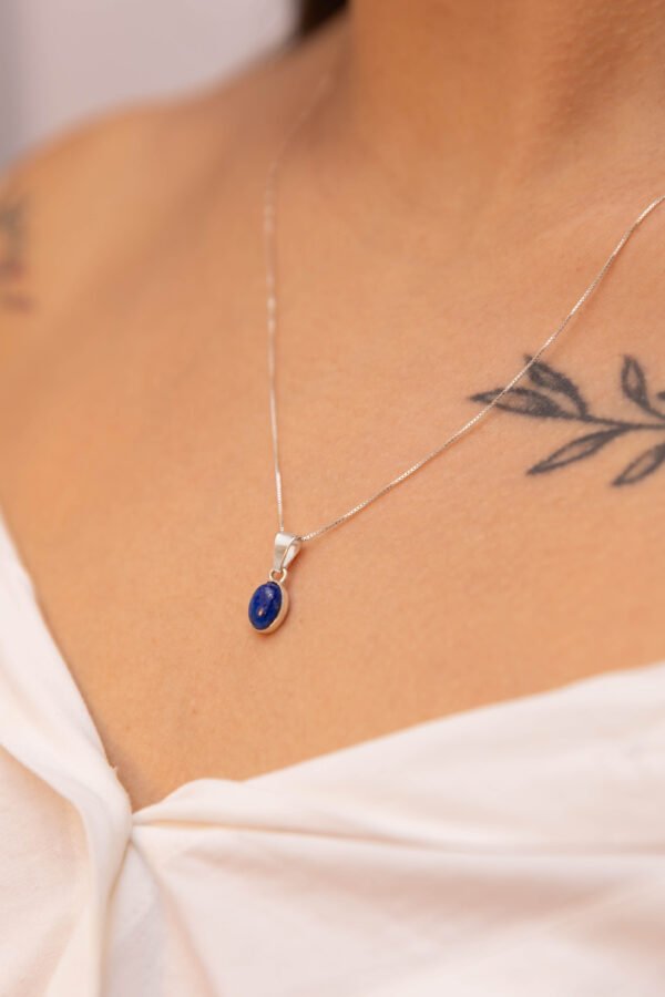 Dije Barcelona con Lapislazuli