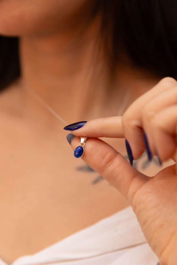 Dije Barcelona con Lapislazuli - Image 2