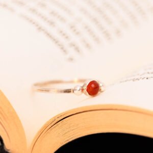 Anillo Mombasa con Cornalina