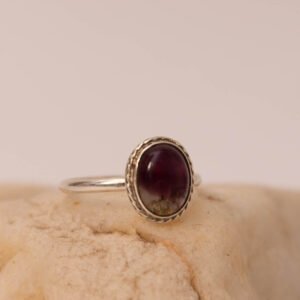 Anillo Nairobi con Fluorita