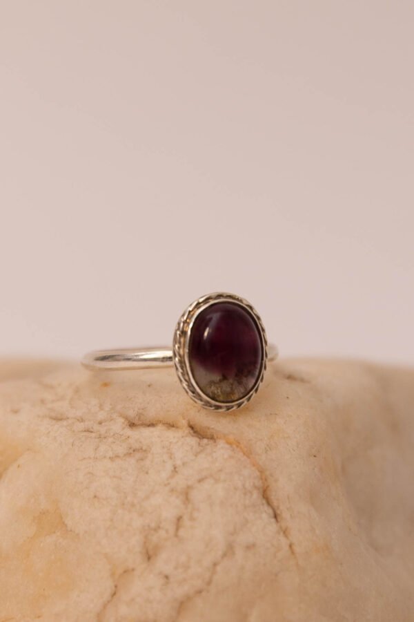Anillo Nairobi con Fluorita