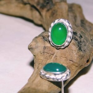Aros Rusia con Agata Verde