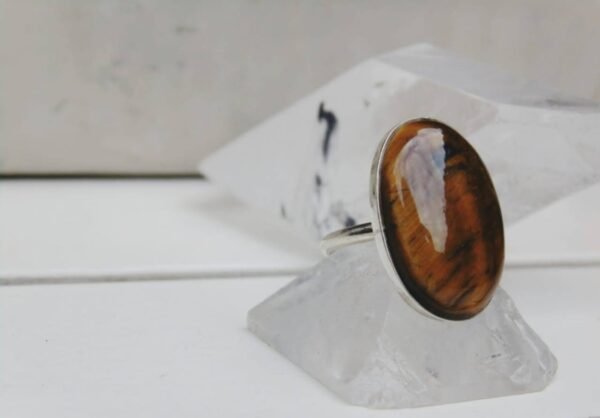 Anillo Berlin con Ojo de Tigre - Image 2