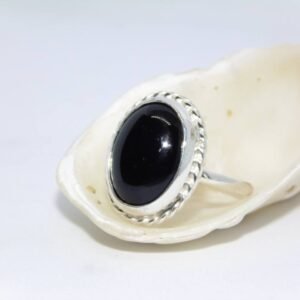 Anillo Roma con Onix Negro