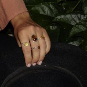 Anillo Tokyo con Ojo de Tigre
