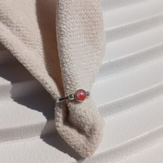 Anillo Mombasa con Rodocrosita