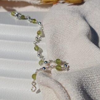Pulsera Butan con Peridoto