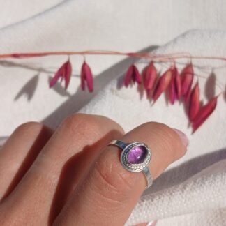 Anillo Estambul con Amatista