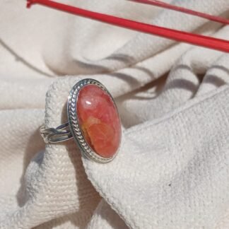 Anillo Toronto con Rodocrosita