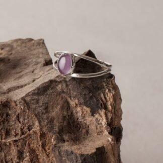 Anillo Asia con Amatista