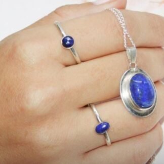 Dije Laos con Lapislazuli