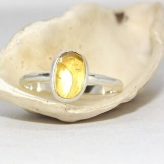 Anillo Africa con Citrino