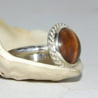 Anillo Roma con Ojo de Tigre