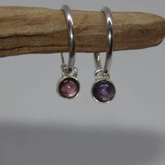 Aros India con Amatista