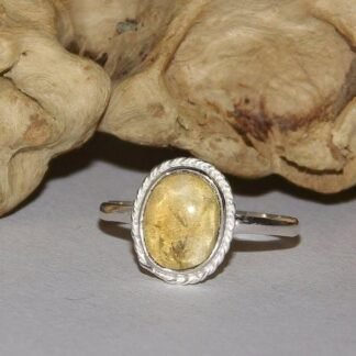 Anillo Nairobi con Citrino