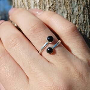 Anillo Atenas con Onix Negro