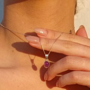 Dije Barcelona con Amatista