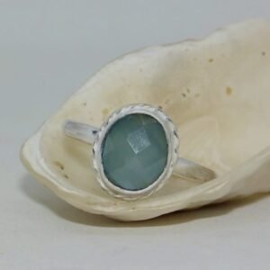 Anillo Nairobi con Onix Cielo