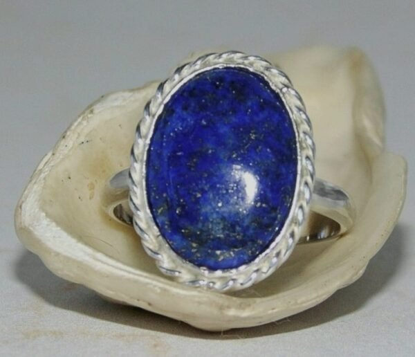 Anillo Roma con Lapislazuli