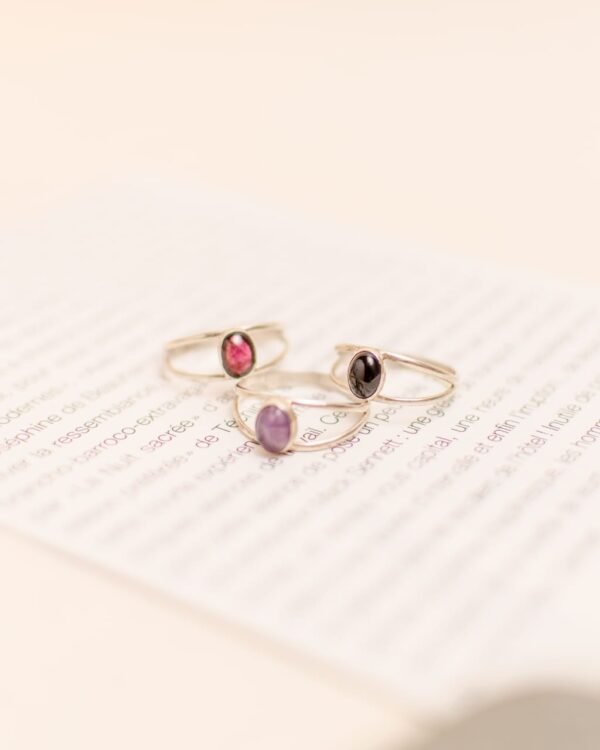 Anillo Asia con Onix Negro