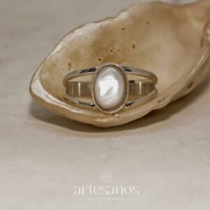 Anillo Asia con Nacar